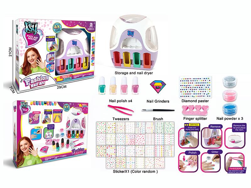 Nail Dryer DIY Nail Art Set