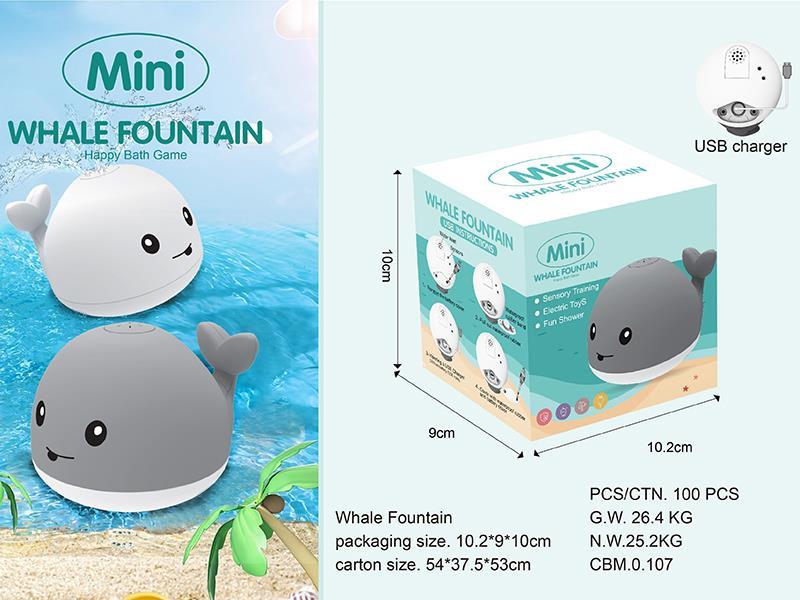 Electric Whale Water Spray Ball