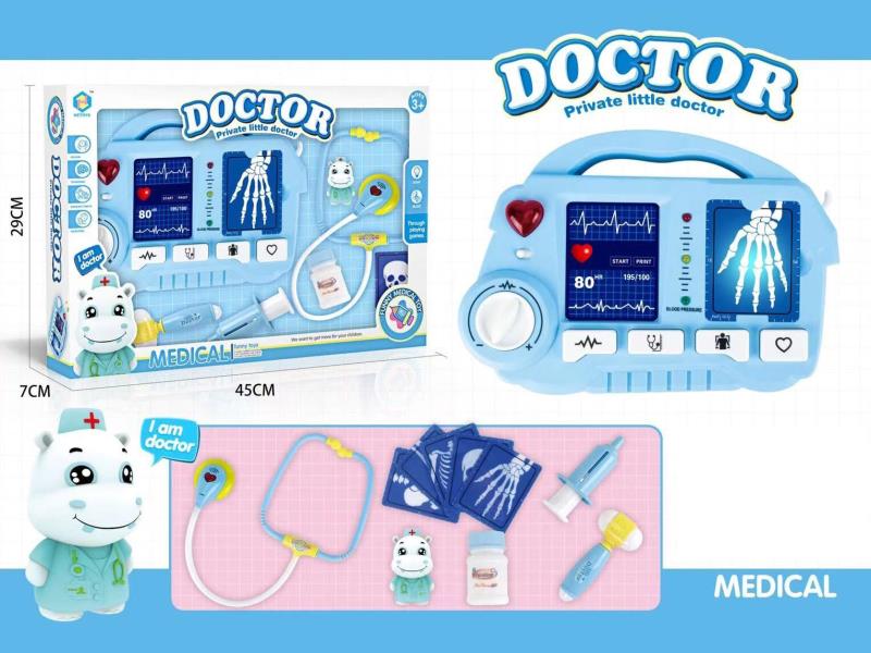 Doctor Hippo ECG & CT Medical Equipment Set