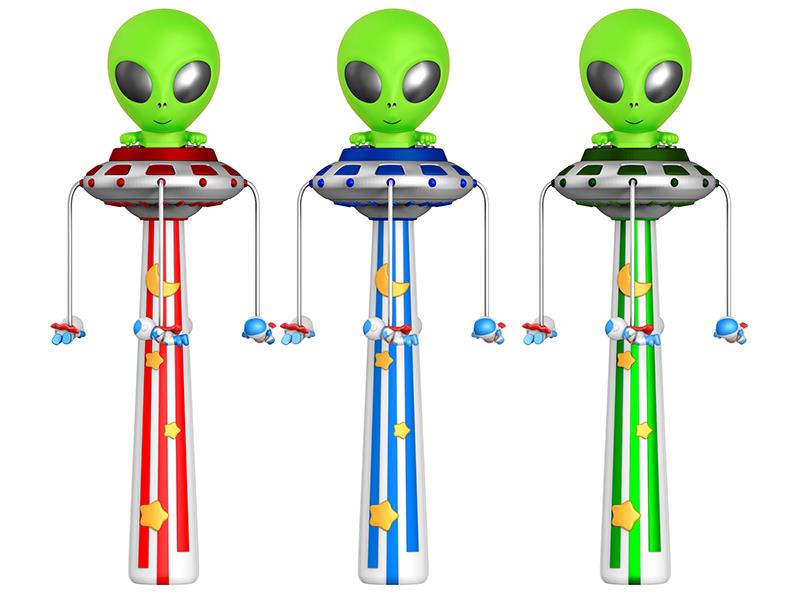 UFO Alien Rotating Flash Stick With Sound