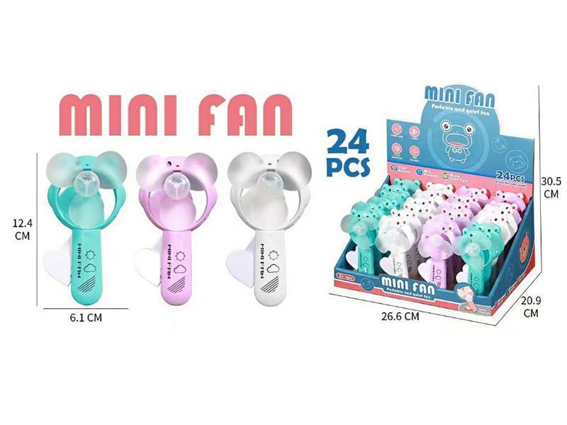 Mouse Mini Fan 24pcs