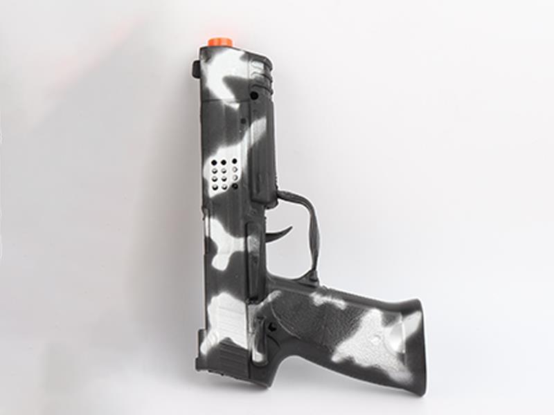Comouflage Silver Gun