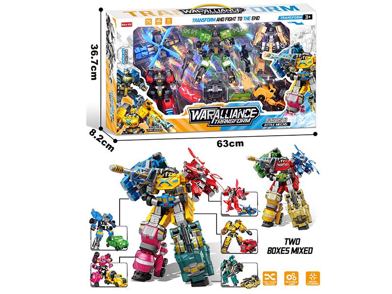 Transformation Autobots 5 In 1