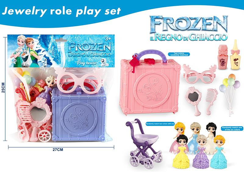Girl Beauty Toy Stroller Set