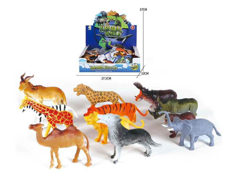 12PCS Animals Toy
