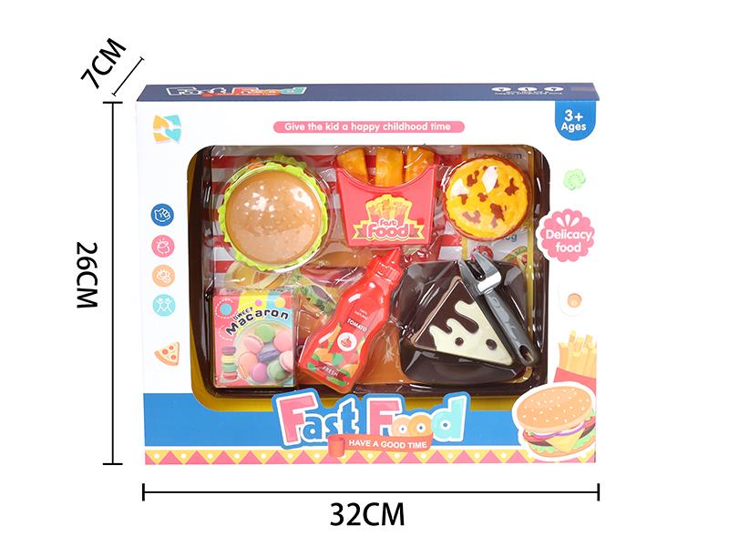 Simulation Hamburger Set