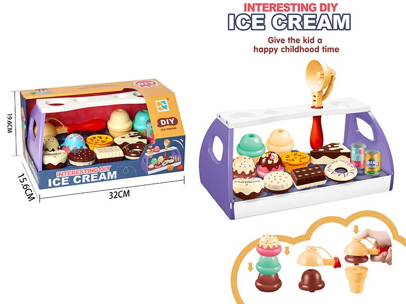 Interesting DIY Ice Cream Dessert Set