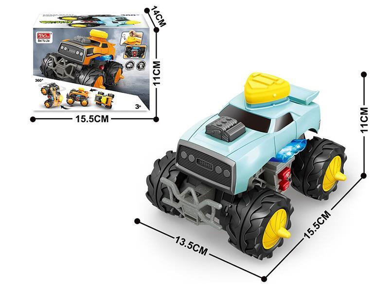 B/O Programming Monster Truck With Light,Sound