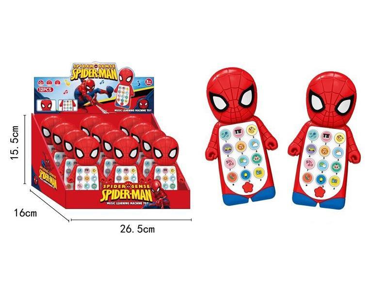 Early Education Spider-Man Music Phone (With Hanging Strap)