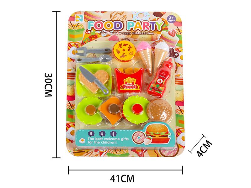 Pretend Play Toy Food Set