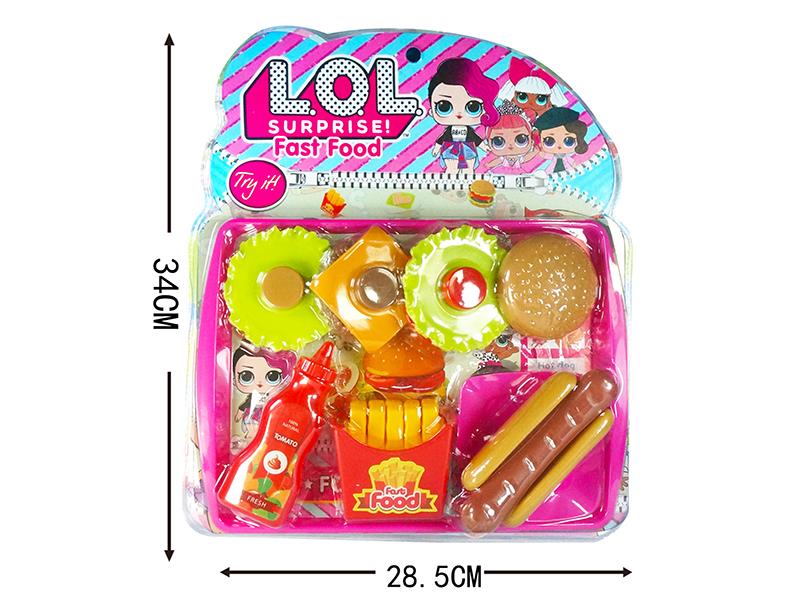 Simulation Hamburger French Fries Hot Dog Set