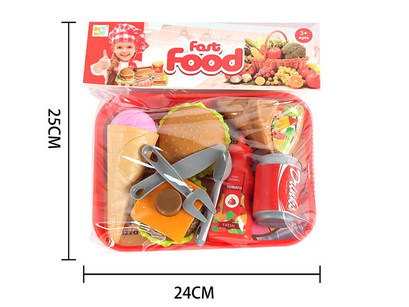 Pretend Play Toy Food Set