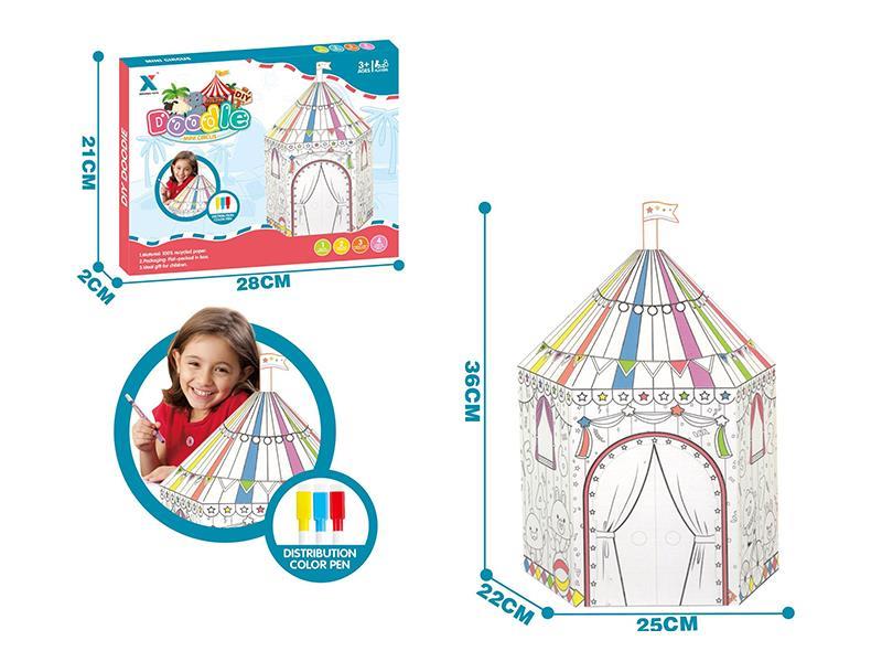 DIY Graffiti Yurt