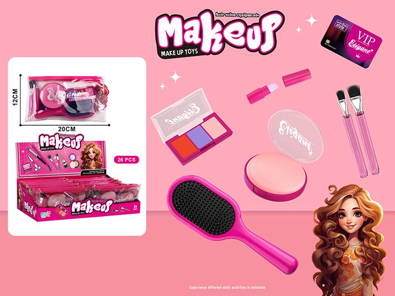 Hair Salon Equipments Make Up Toys Set 26pcs