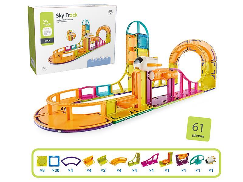 DIY Magnetism Track 61pcs