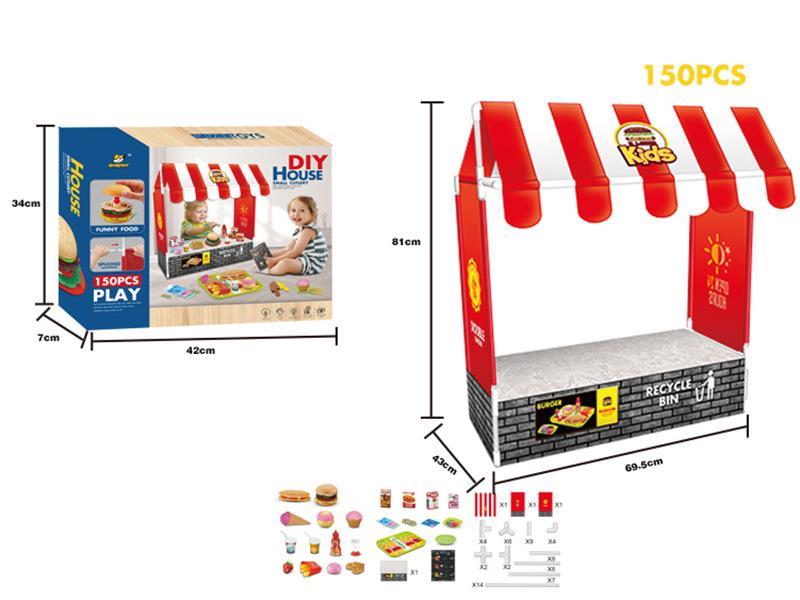 DIY House 150pcs