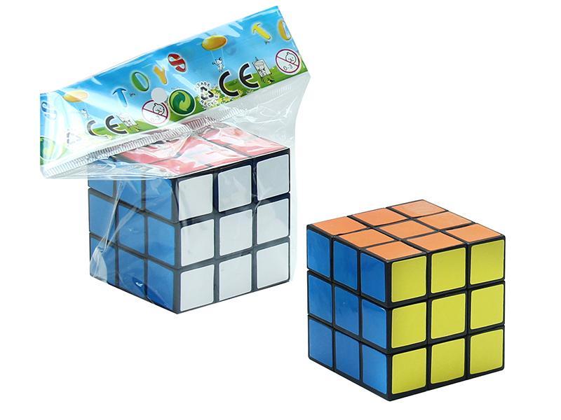 5.3CM Black Rubik's Cube Sticker