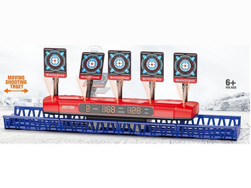 Electric Scoring Moving Shooting Target With Tracks