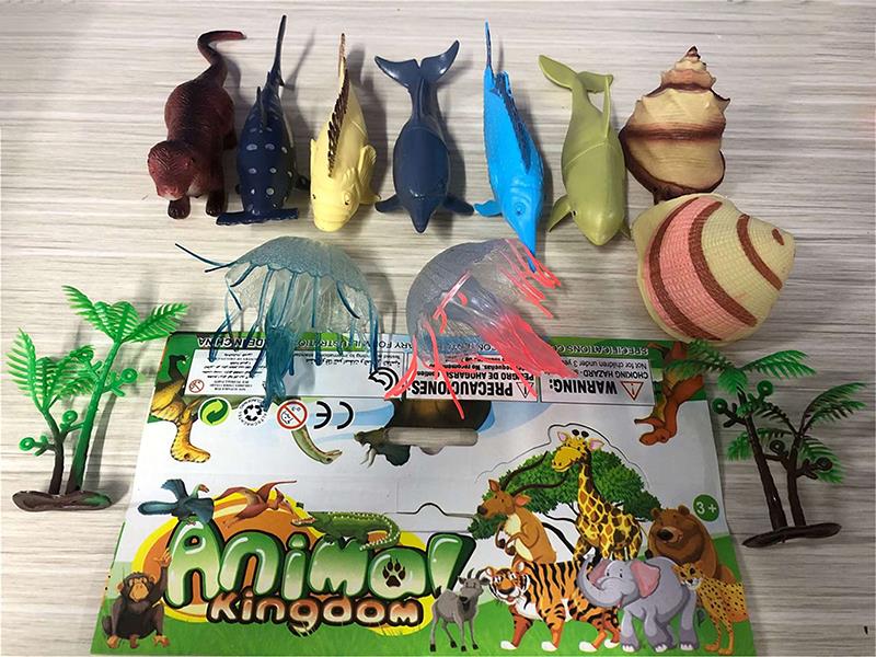 Sea Animals Set 10pcs
