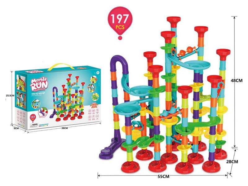 Marble Run Building Blocks 197pcs
