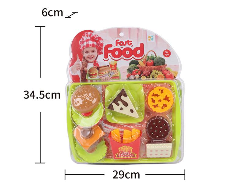 Simulation Hamburger Dessert Set