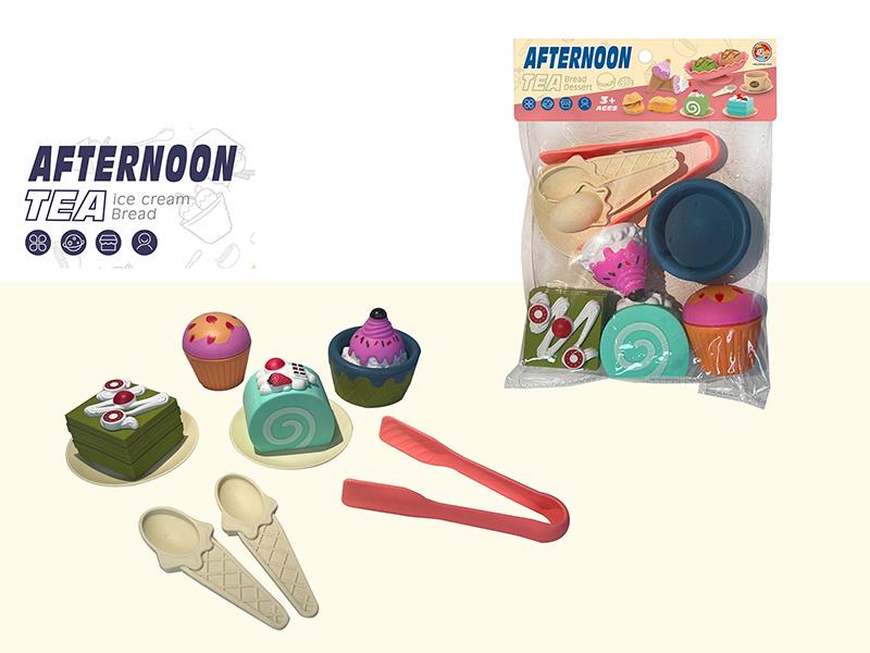 Pretend Play Toys Bread Dessert Set