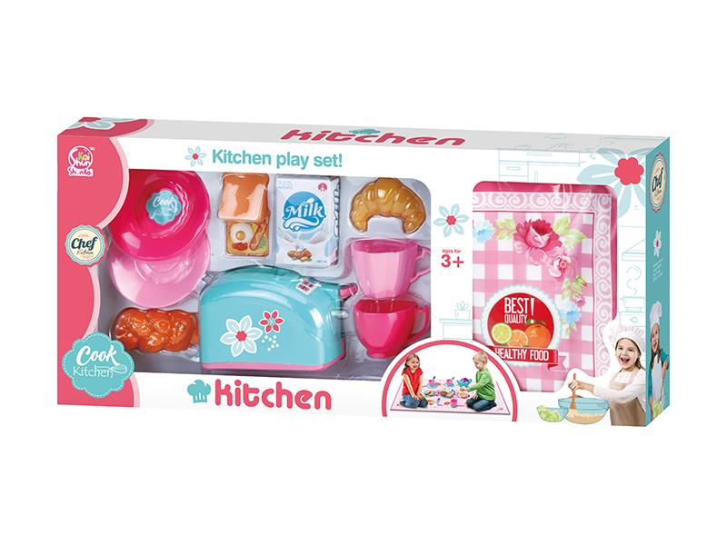 Bread Machine Tableware Set + Carpet
