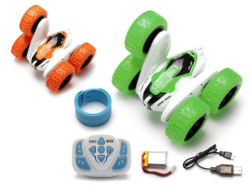 2.4G 2.4G Programming Watch Remote Control  Rotate 360° Stunt Car