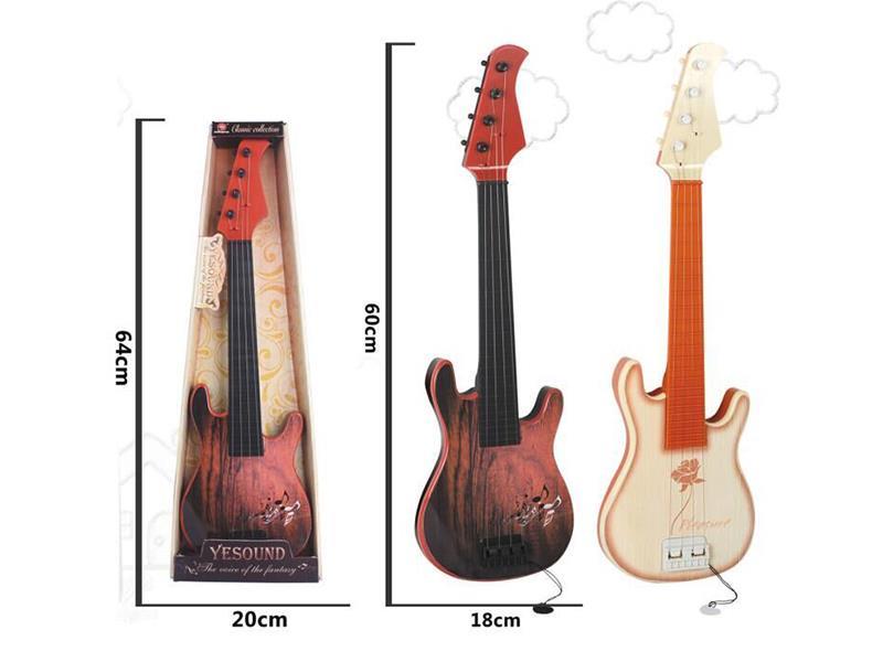 23" Wood Grain Guitar