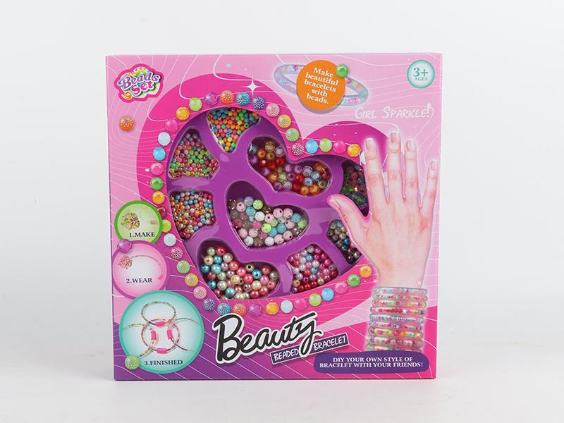 DIY Beaded Bracelet Jewelry Box