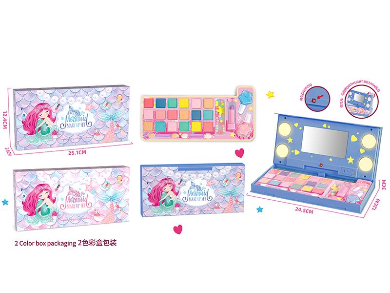 Mermaid Cosmetics Eye Shadow 18 Colors - With Light