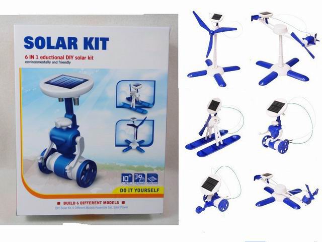 6 IN 1 EDUCTIONAL DIY SOLAR KIT