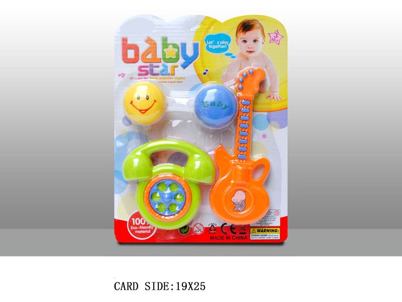 3PCS SHAKING BELL TOYS
