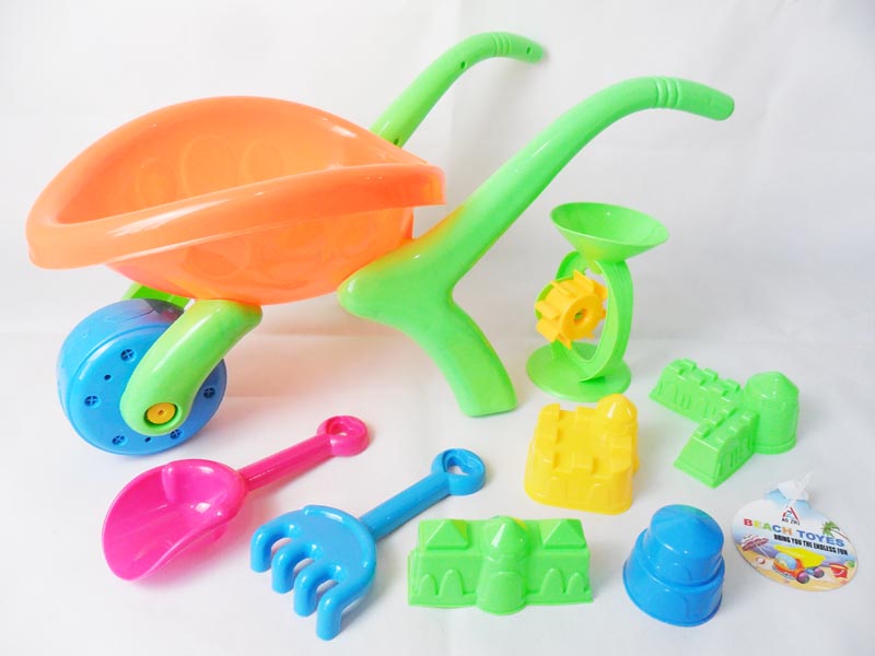 Go-cart sand toy
