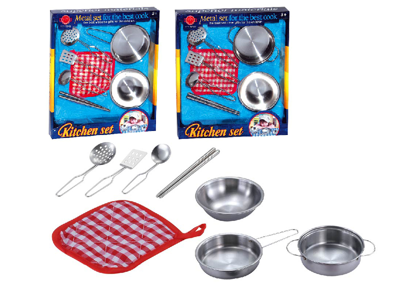 Stainless steel tableware toy