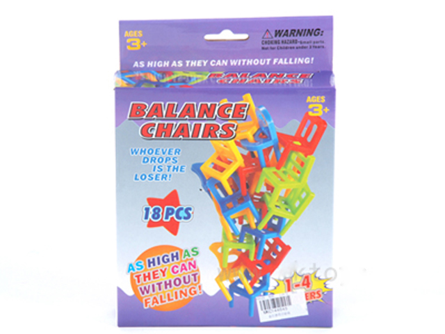 18pcs balance chairs toy