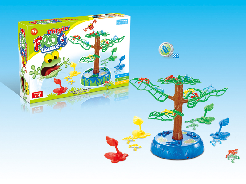 Tree frog jump Toy