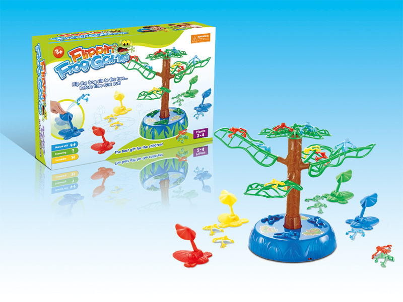 Tree frog jump Toy