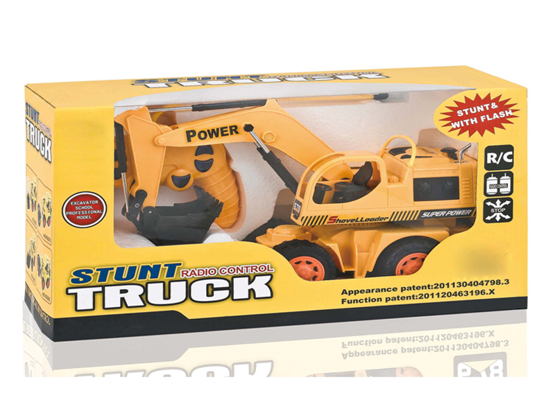 5ch Remote Control excvavtor w/light(english)