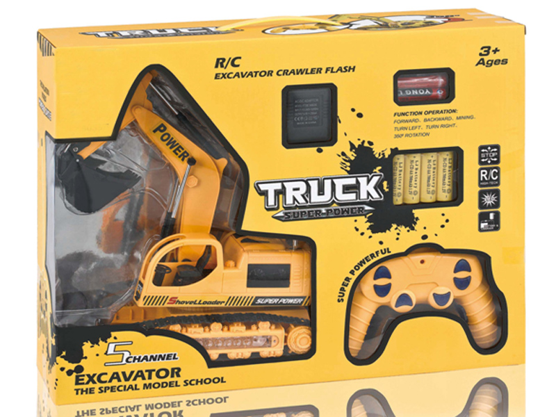5ch Remote Control Car Toy w/light(english)