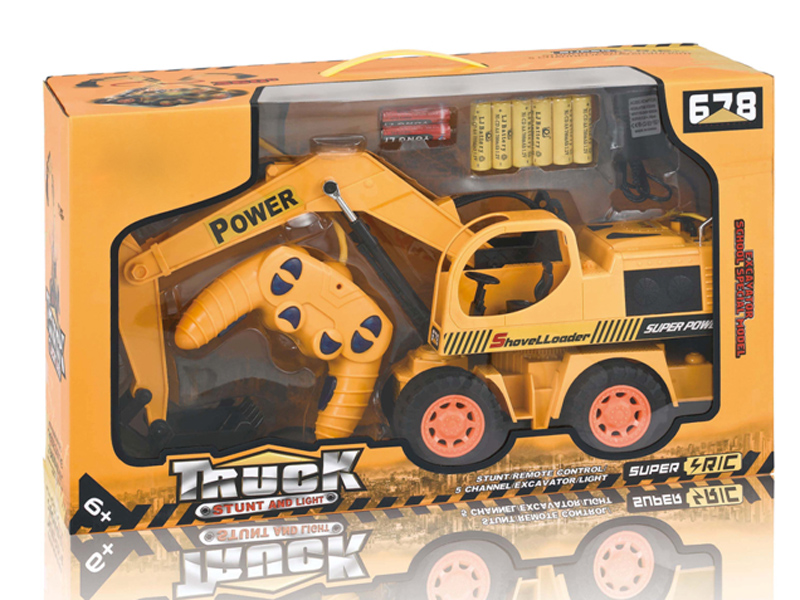 5ch Remote Control Car Toy w/light(English)