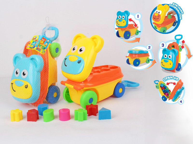 Bear Building Car