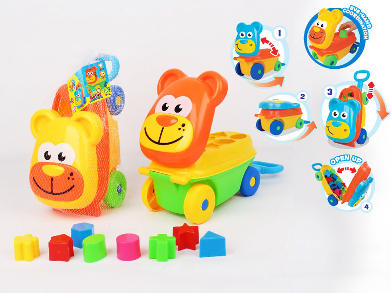 Monkey Building Car