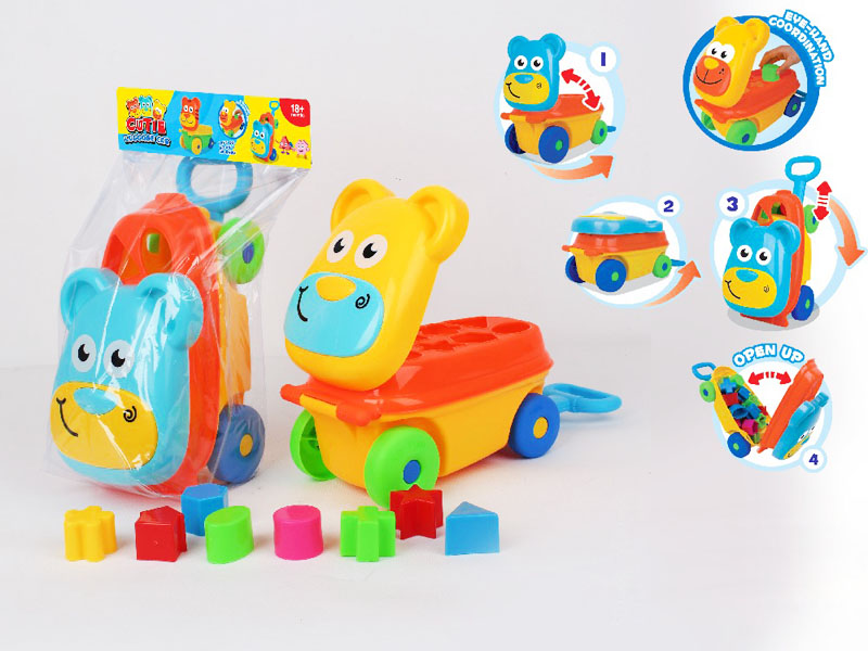 Bear Building Car