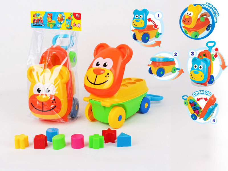 Monkey Building Car