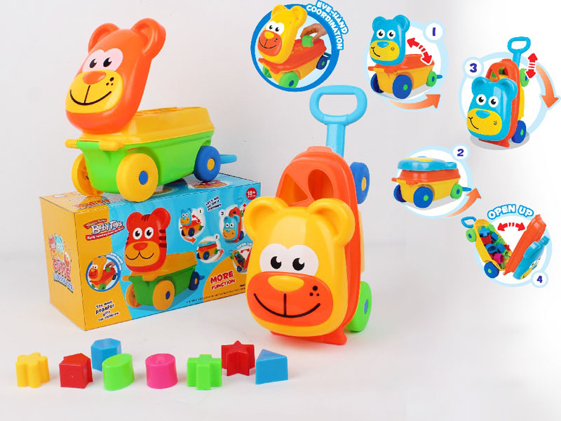 Monkey Building Car