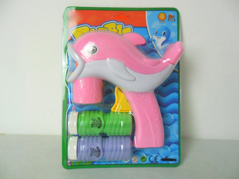 Solid color painting automatic bubble gun