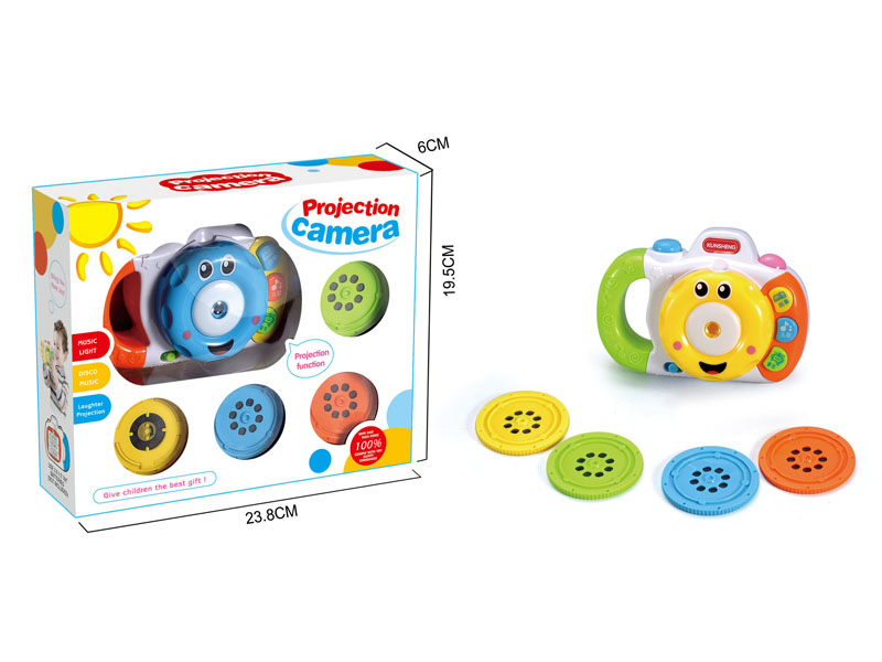 Toy projection Camera