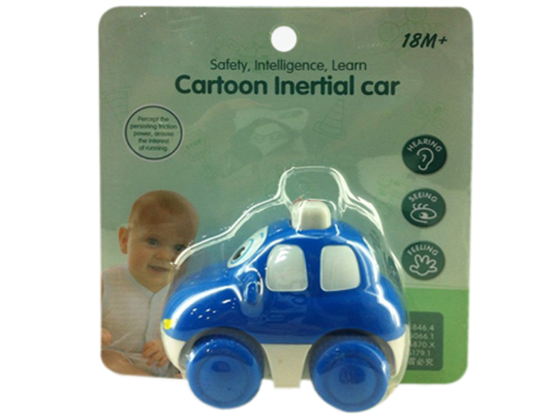 Friction Police car Toy