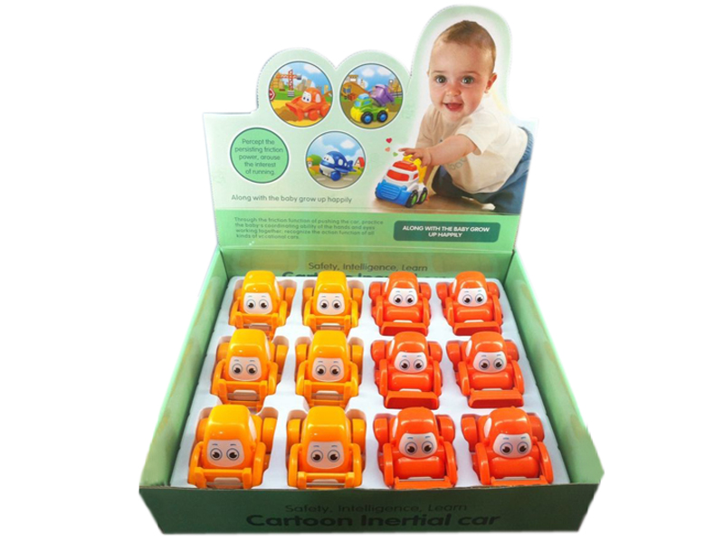 AB 2PCS   Friction Car Toy 12PCS